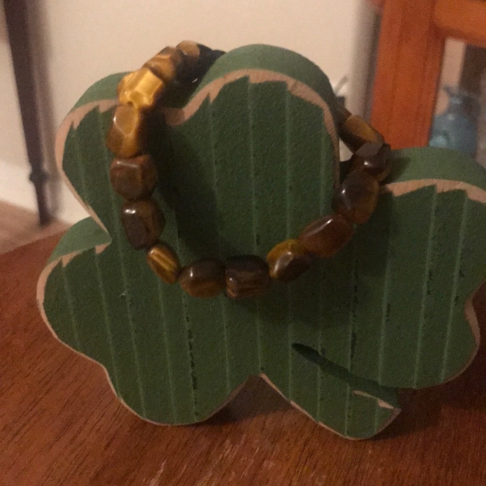 Tiger’s eye stretch bracelet